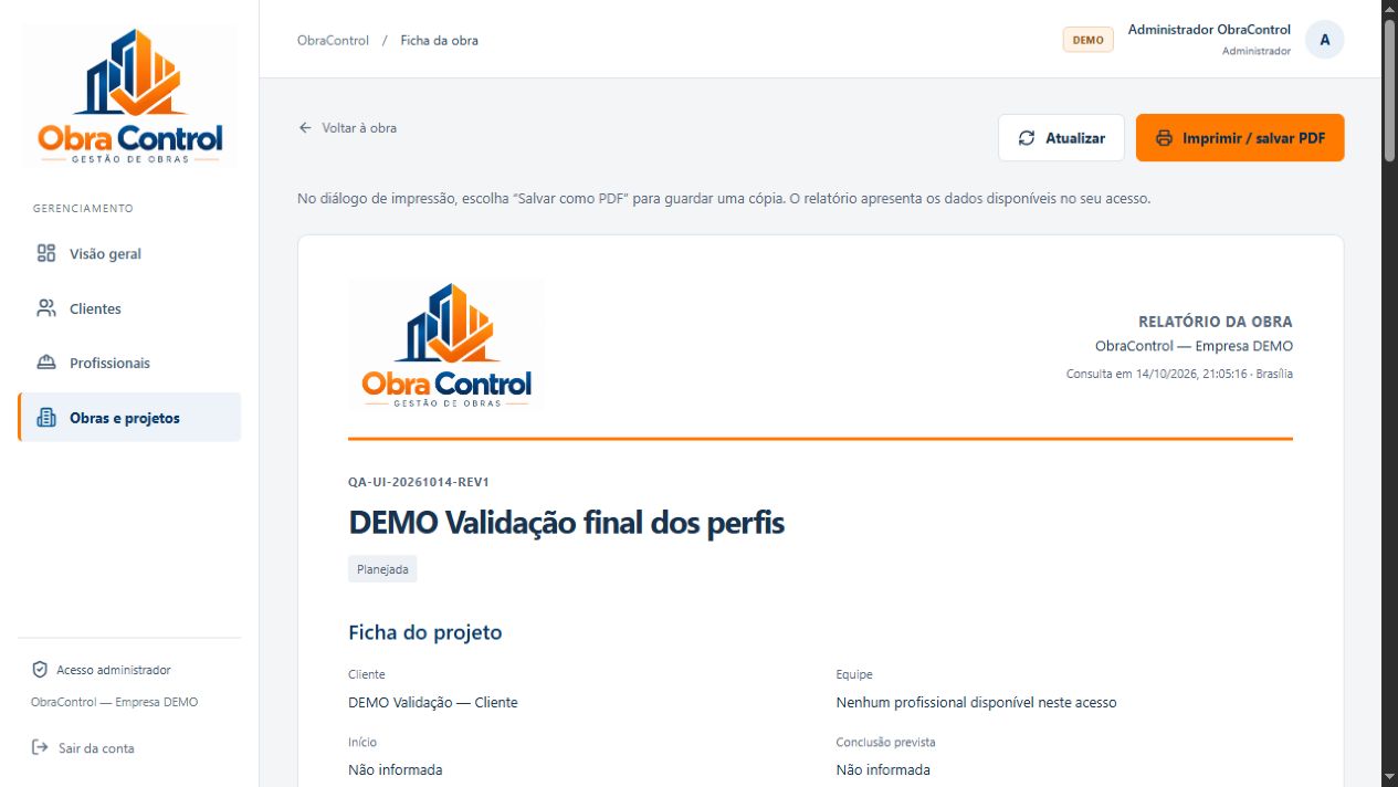 Captura real: O projeto pronto para apresentar